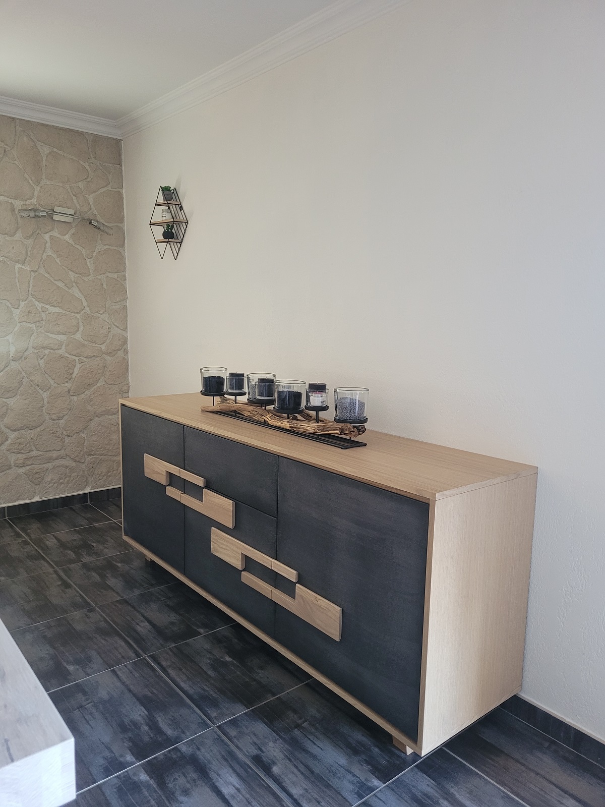 enfilade GARANCE + déco meuble